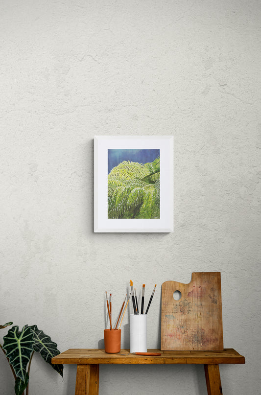 Matted print of Amua