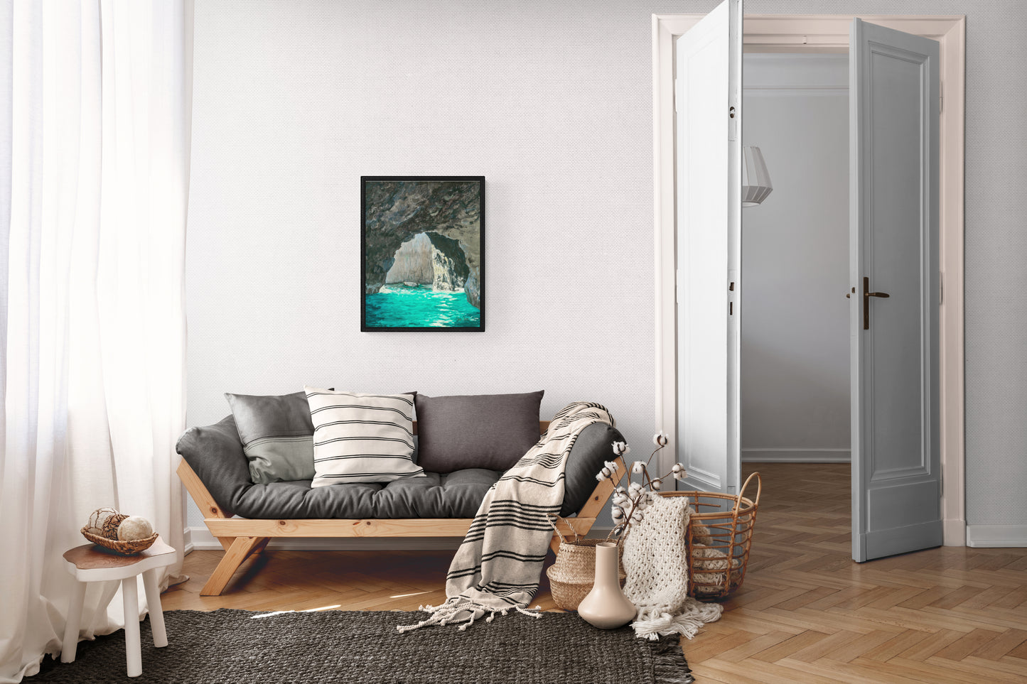 Giclee of Open ceiling cave