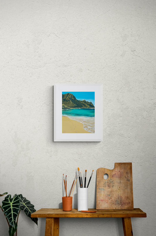 Matted print of Where it Began