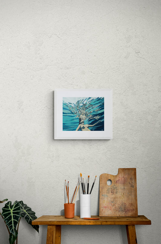 Matted print of Surrender